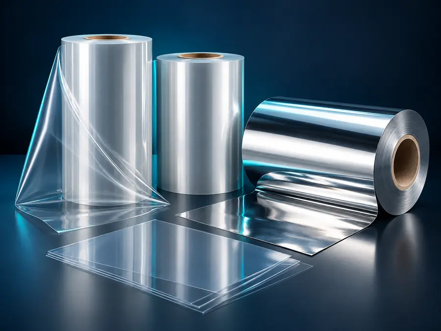 CPP and metallized MCPP flexible films